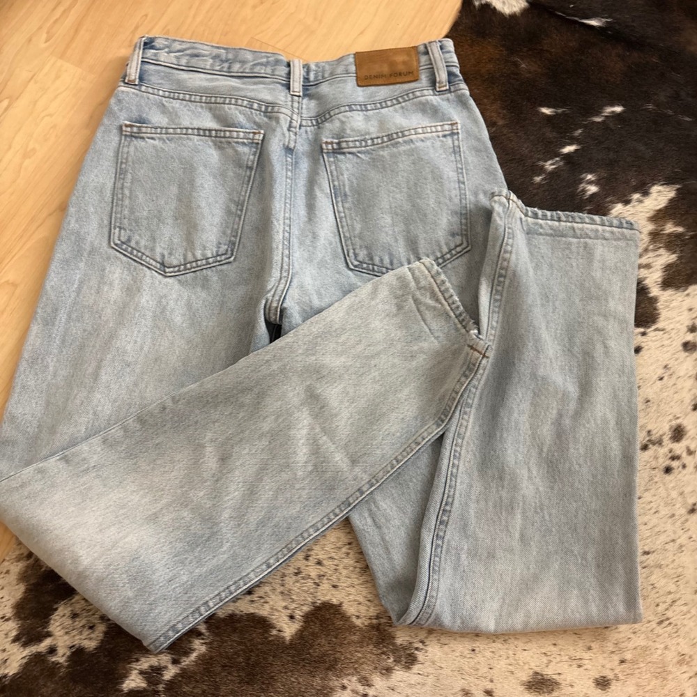 DENIM FORUM The‎ Romy Mod Rise Classic 30L Size 27 - Picture 7 of 11
